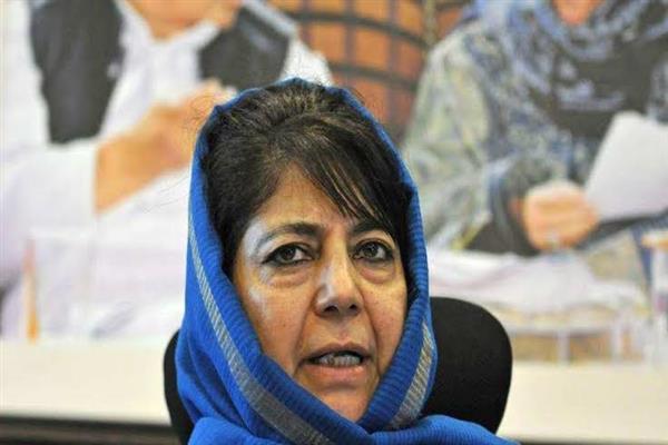 Mehbooba seeks intervention of Rajnath Singh for tracing a Kashmiri student missing from last 4 days